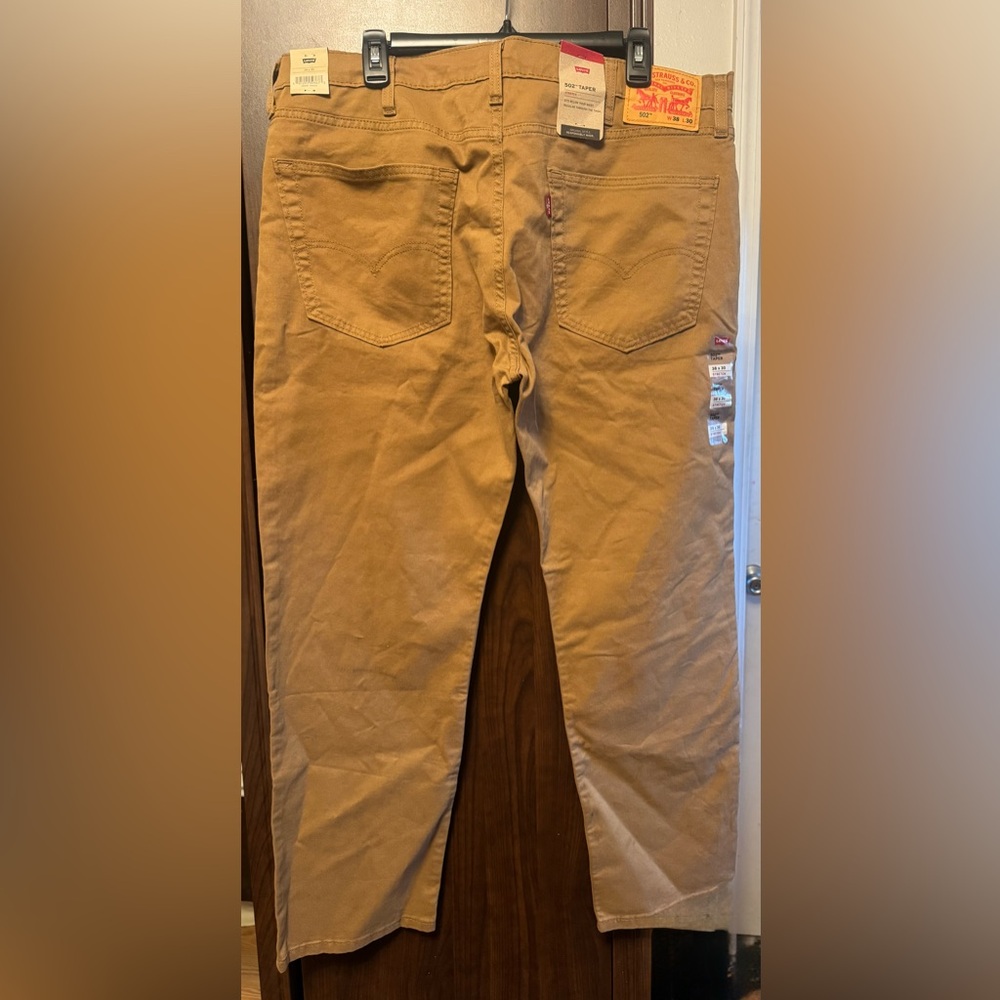 Levi's Tan Chinos Classic Cotton Khakis